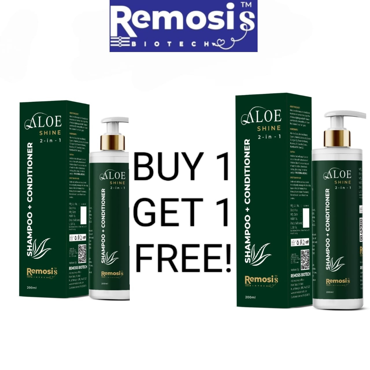 Remosis Aloe Glow Hair Care Duo